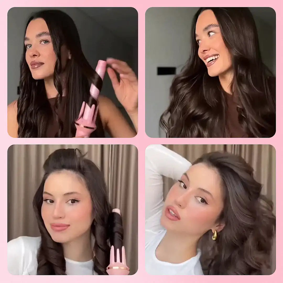 Babyliss 360º MAGIC Curler Cachos definidos em até 5 minutos